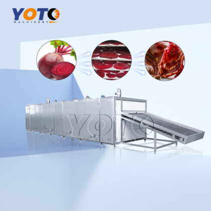 Beet Root Mesh Belt Dryer