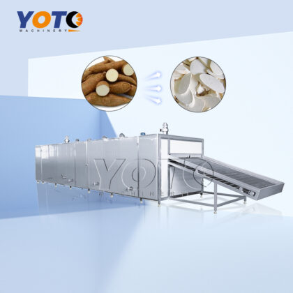 Cassava Mesh Belt Dryer